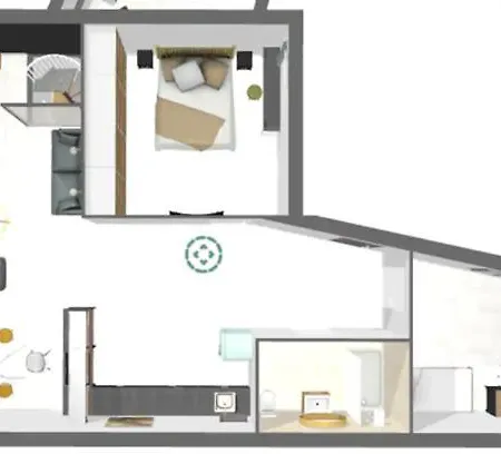 L'atelier - Loft Rénové En Souplex - Tour Eiffel Appartamento