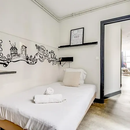 L'atelier - Loft Rénové En Souplex - Tour Eiffel Appartamento