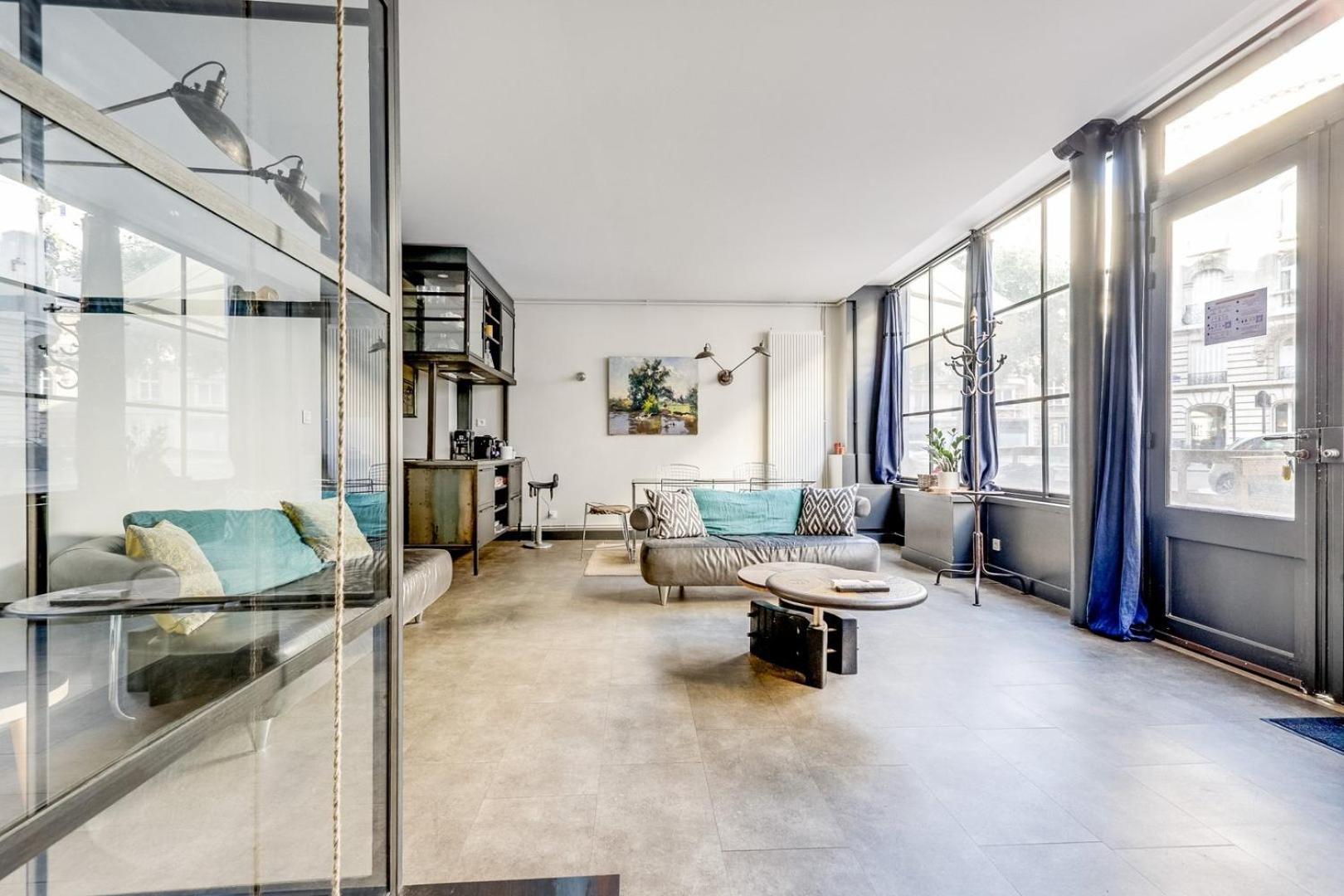 L'atelier - Loft Renove En Souplex - Tour Eiffel Apartment *